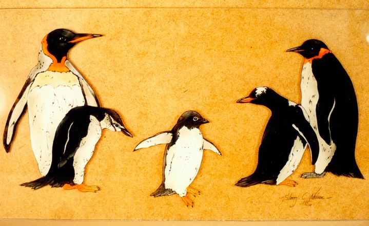 #15.Penquins of Every Size & Shape, 11"x14" - $5.00