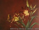 25. Lilies Rose Pohousky, 14" x 11", $195.00