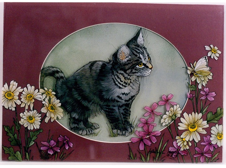 #49.Kitten Capers, 11"x14" - $5.00