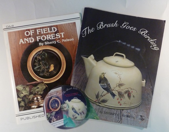 2 Books on CD/ Of Field & Forest & The Brush Goes Birding $15.00